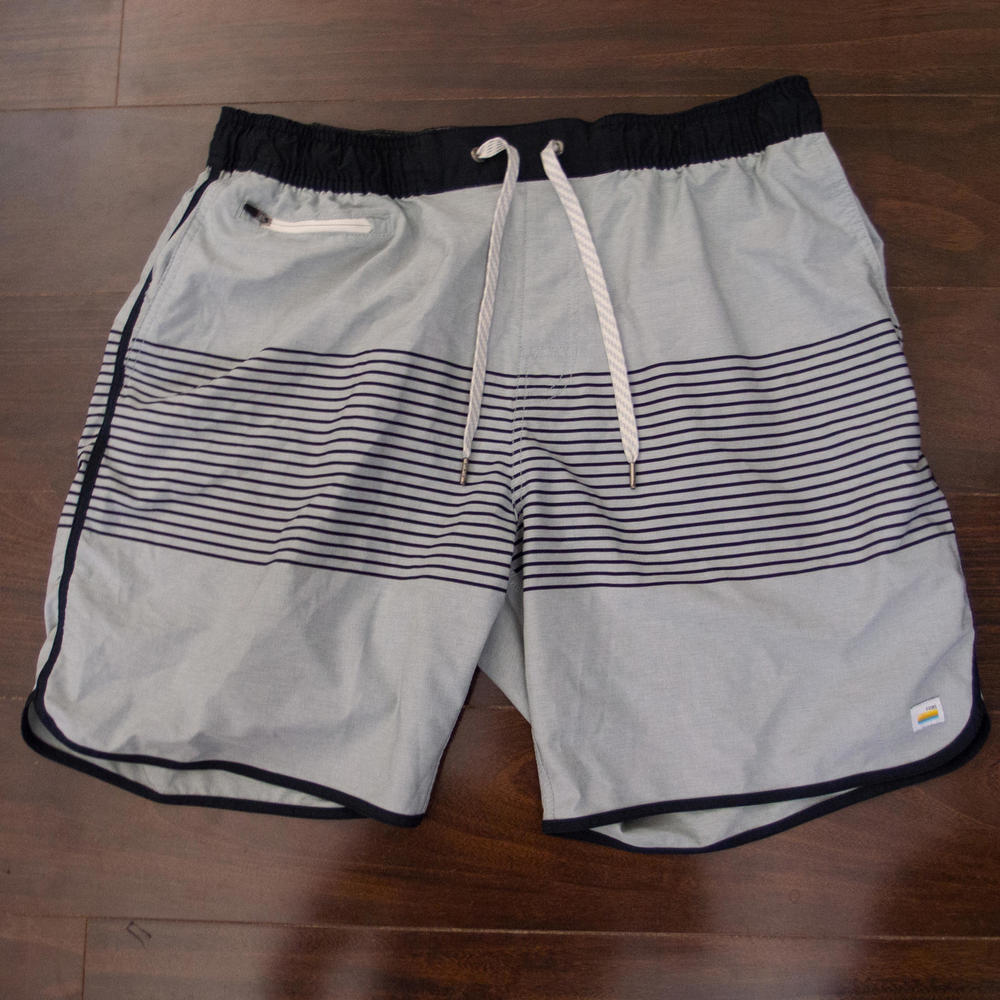 Vuori Gray Banks Shorts